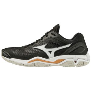 Mizuno Wave Stealth V NB Womens Netball Shoes Canada - Black